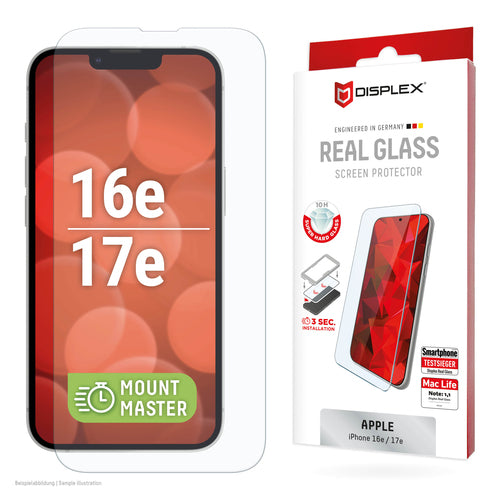 E.V.I. Displayschutz (Panzerglas) – für iPhone 16E/17E
