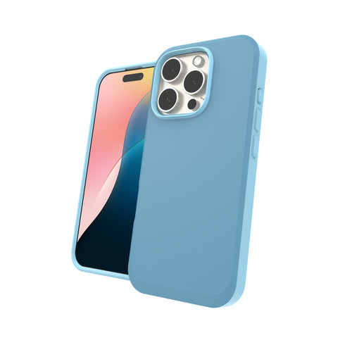 ZAGG Backcover Soho – für Apple iPhone 16 Pro – blau