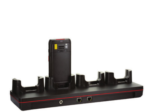 Honeywell Ethernet-Dockingstation, 4-fach, mit Netzteil, ohne Netzkabel – für CT40, mit Schutzboot