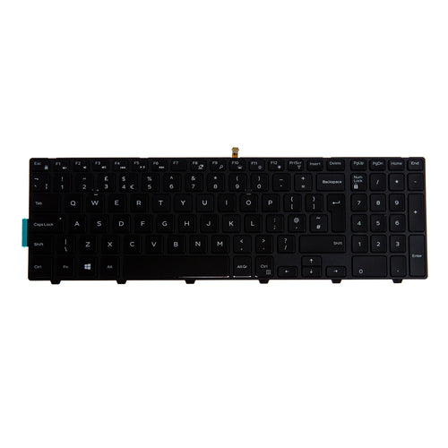 Origin Storage Tastatur für DELL Latitude 5500 / PWS 3541 / 3540 – UK, Beleuchtung, Ziffernblock – Schwarz