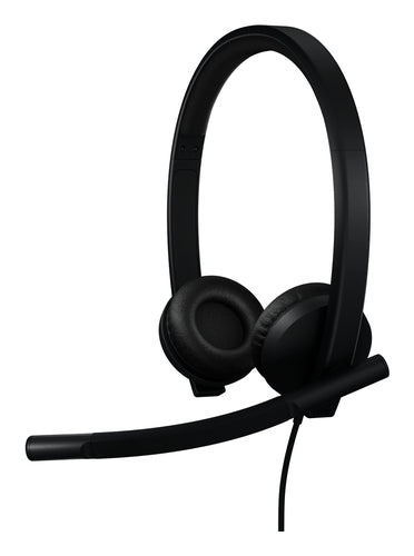 Logitech H570e – Stereo-Headset – USB-C – für Microsoft Teams – Schwarz
