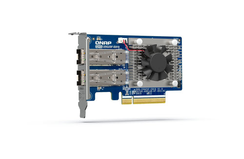 QNAP QXG-25G2SF-E810 25GbE-Karte – PCIe 4.0 x8, 2× SFP28, für QTS/QuTS hero