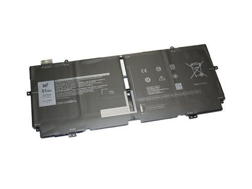 BTI Notebook-Akku – für Dell XPS 13 (9310) 2-in-1 – 51 Wh, 7,6 V (4 Zellen) – Schwarz