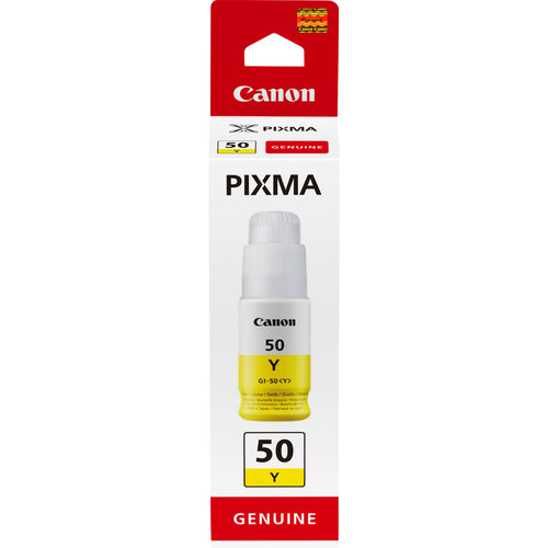 Canon Tintenpatrone GI-50Y, Gelb, 70 ml