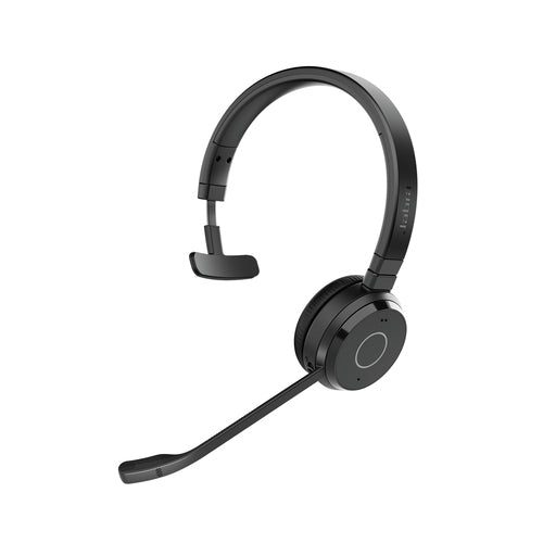 Jabra Evolve 65 TE Link 390a – Mono Headset – Bluetooth, USB‑A – für Microsoft Teams