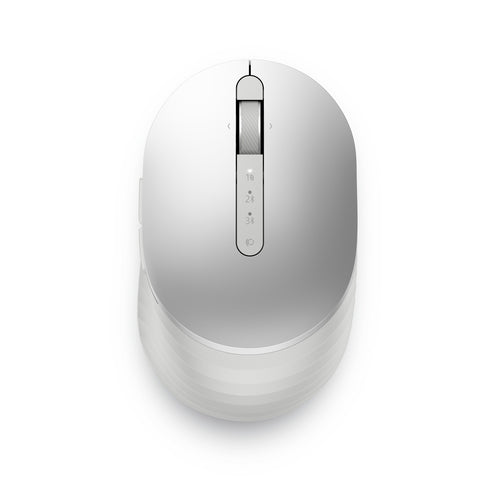 Dell MS7421W – Maus – Kabellos (Bluetooth/2,4 GHz), 1600 DPI, beidhändig, Platin, Silber