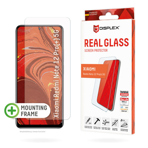 E.V.I. Displayschutz (Panzerglas), 10H – für Redmi Note 12 5G – mit Applikator