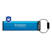 Kingston Technology Kingston IronKey Keypad 200C USB-Stick – 512 GB, USB-C, FIPS 140-3 Level 3 (ausstehend); AES-256