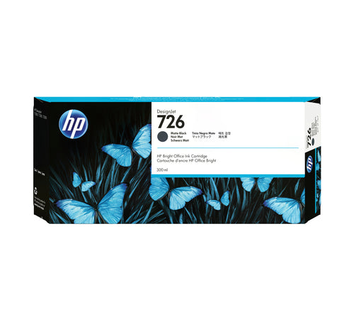 HP Tintenpatrone 726, Schwarz – für Inkjetdrucker