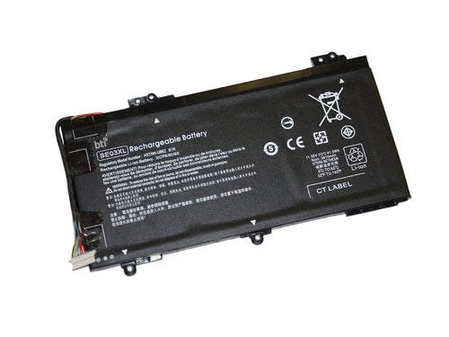 BTI Notebook-Akku – für HP – 42 Wh, 11,55 V (3 Zellen) – Schwarz