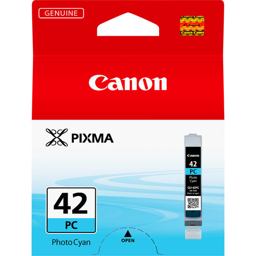Canon Tintenpatrone CLI-42 PC, cyan, 13 ml – für Tintenstrahldrucker/Multifunktionsgeräte
