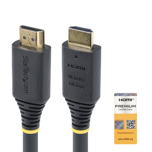 StarTech.com HDMI Kabel HDMI 2.0 4K 60 Hz – 10 m – HDR, ARC – für Fernseher, Monitor, PC