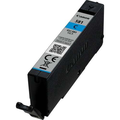 Canon Tintenpatrone CLI-581, cyan, 259 Seiten – für Inkjetdrucker/Multifunktionsgeräte
