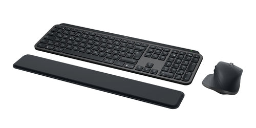 Logitech MX Keys S Combo – Tastatur- und Maus-Set – Bluetooth & 2,4 GHz – Scherenmechanik – Beleuchtet – QWERTZ (DE)