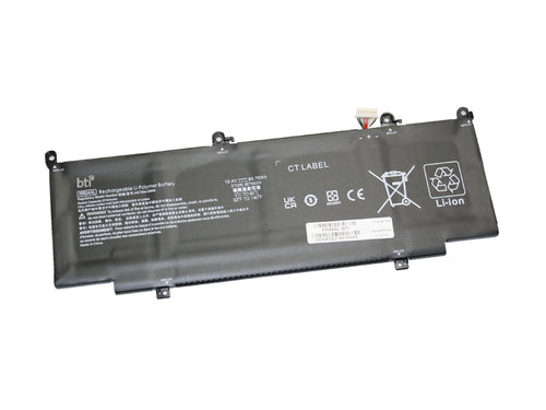 BTI Notebook-Akku – für HP – 60,76 Wh, 15,4 V – Schwarz