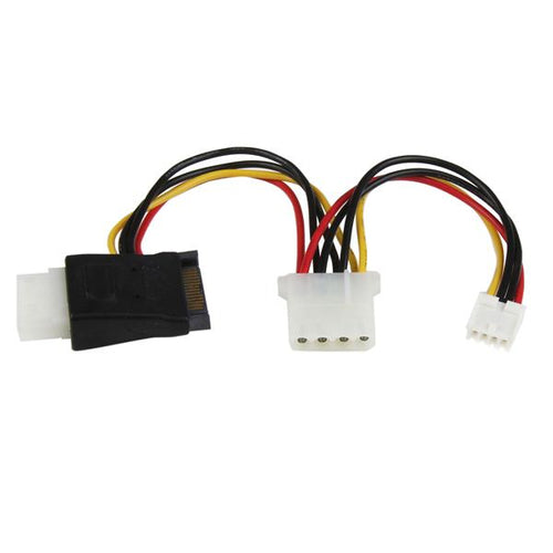 StarTech.com Stromadapter SATA 15-Pin zu LP4 (4-Pin) – 0,12 m