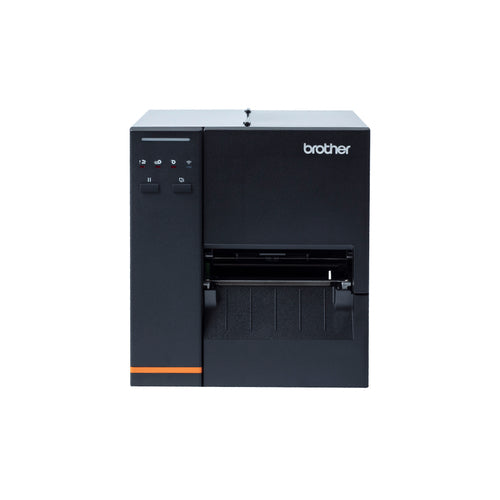 Brother TJ-4020TN – Etikettendrucker, Thermotransfer, USB, LAN, 203 dpi, 254 mm/s, für Etiketten bis 107 mm