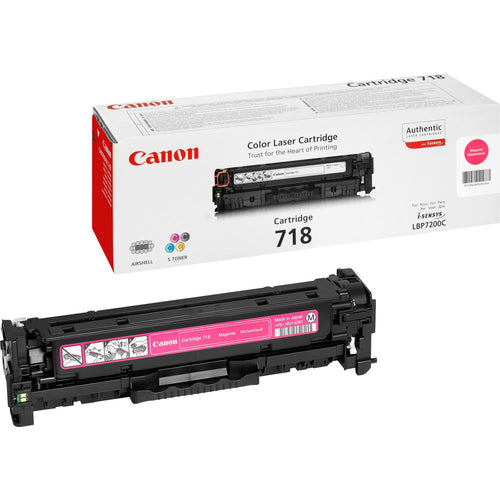 Canon Toner 718 – magenta, 2900 Seiten