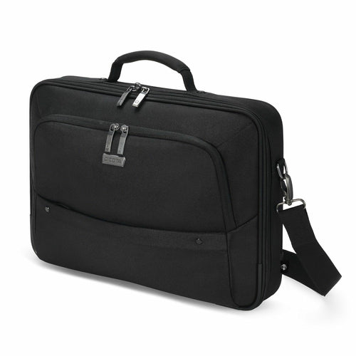 DICOTA Notebook-Tasche bis 15,6" – Trolley-Band, Schultergurt – Schwarz