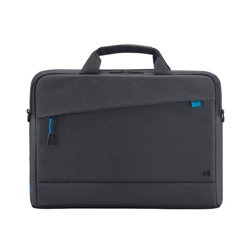 Mobilis Notebook-Tasche bis 16" – wasserdicht, 35% recyceltes Polyester – Schwarz