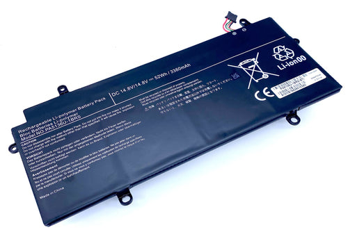 BTI Notebook-Akku – für Toshiba – 52 Wh, 14,8 V (4 Zellen) – Schwarz
