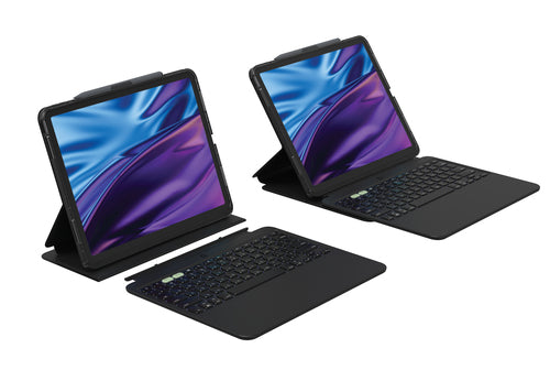 ZAGG PROKEYS 2 – Tastatur, DE-Layout (DE), Schwarz – für iPad Air 13 (M2/M3)