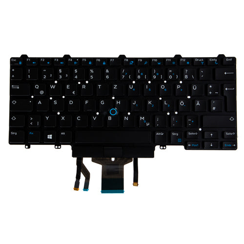 Origin Storage Notebook-Ersatztastatur – beleuchtet – QWERTZ (DE) – für Dell Latitude 7400