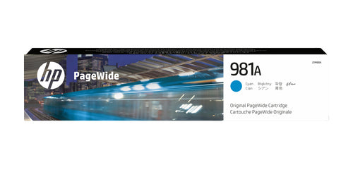 HP Tintenpatrone 981A, cyan, 6'000 Seiten – für Tintenstrahldrucker/Multifunktionsgeräte