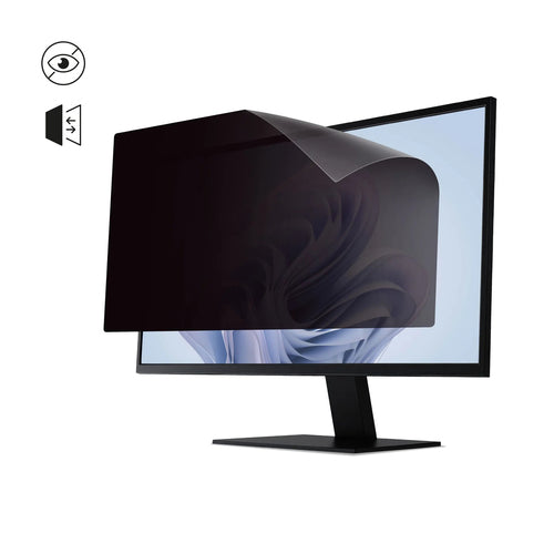 DICOTA Blickschutzfilter mit Klebestreifen + Laschen für Monitor 34", 21:9, 2-Wege