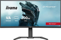 iiyama G-MASTER GCB3484WQSU-B2 – 34" Curved, 3440 × 1440 (UWQHD), VA, 200 Hz, USB-C 8 W, DisplayHDR 400