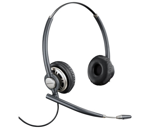 Poly EncorePro HW720 Office-Headset – Over-Ear, Stereo, Kabelgebunden, Schwarz