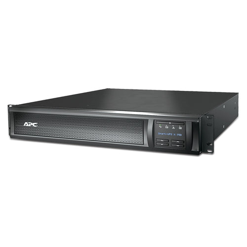APC SMX750INC USV 0,75 kVA/600 W Line-Interaktiv – Rack/Tower 2U – C13×10, Eingang IEC C14 – Schwarz