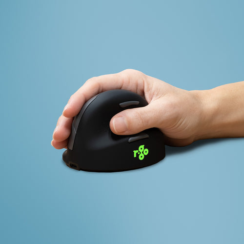 R-Go Tools HE Break Small Maus – kabellos, für Rechtshänder, Silent-Tasten
