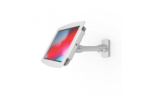 Compulocks Space Swing Tablet-Wandhalterung für Tablets bis 10,2" – abschliessbar – Weiss