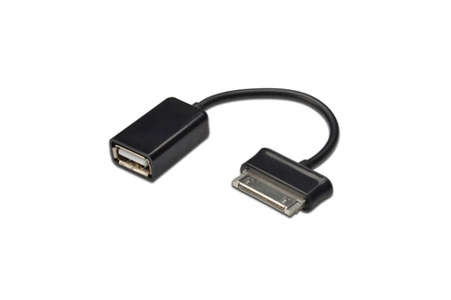 Ednet Samsung 30-Pin auf USB-A OTG-Kabel, 0,15 m
