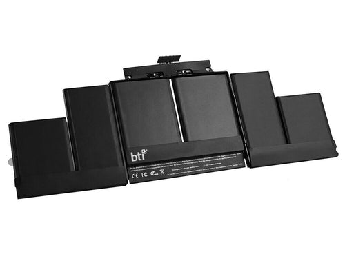 BTI Notebook-Akku – für Apple MacBook Pro 15" (A1494/A1398, 2013–2014) – 97 Wh, 11,3 V (6 Zellen) – Schwarz