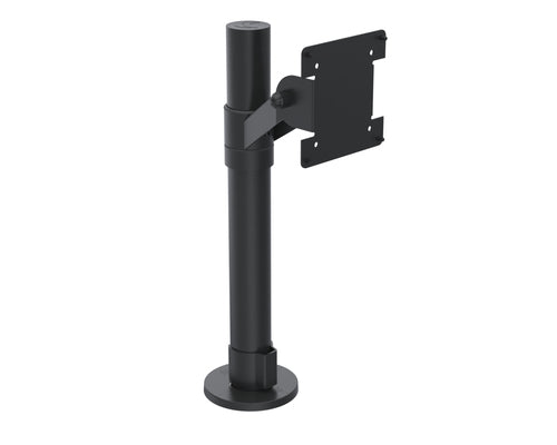 Ergonomic Solutions Stange mit VESA-Halter am schrägen Verbindungsgelenk, Weiss