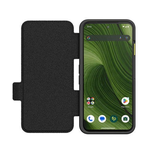 Fairphone Booklet-Hülle – für Fairphone FP6 – schwarz