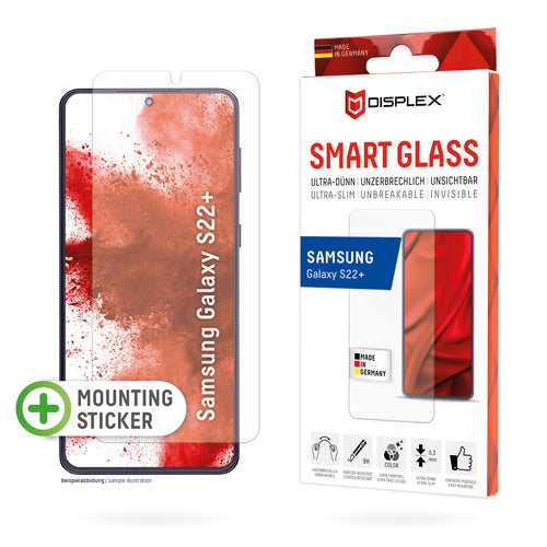 Displex Displayschutz (Panzerglas), 9H – für Galaxy S22+