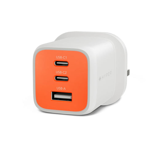 Targus HyperHyperJuice Flex USB-Ladegerät 65 W – GaN – orange