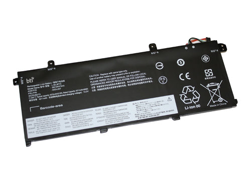 BTI Notebook-Akku – für Lenovo – 51 Wh, 11,55 V (3 Zellen) – Schwarz