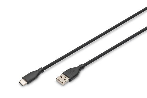 Digitus USB-Kabel, USB-A zu USB-C, 2 m
