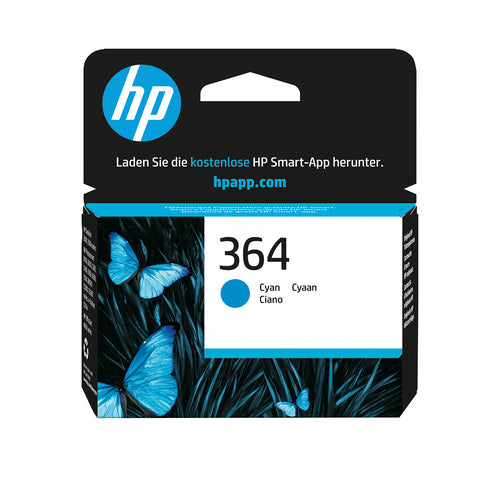 HP Tintenpatrone 364, Cyan, Original