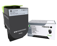 Lexmark Toner – schwarz, 3000 Seiten – für Lexmark CS/CX317