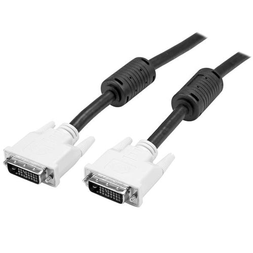 StarTech.com DVI-D Dual-Link Kabel 2560×1600 – 10 m – Schwarz/Weiss