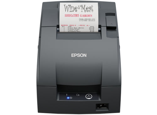 Epson TM-U220IIB Nadeldrucker – 40 mm, 9-Nadel, USB, Grau