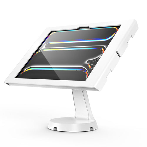 Compulocks APEX Tablet-Ständer – für iPad Pro 13" (M4, 2024) – abschliessbar, VESA 75×75/100×100 mm – Weiss