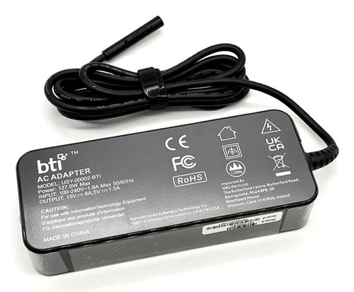 BTI USY-00002 Netzteil 127 W (15 V) – für Microsoft Surface Pro 6, Surface Pro 7, Surface Pro 8 und andere