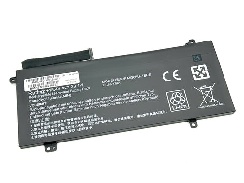 BTI Notebook-Akku – für Toshiba Satellite Pro L – 38,1 Wh, 15,4 V – Schwarz