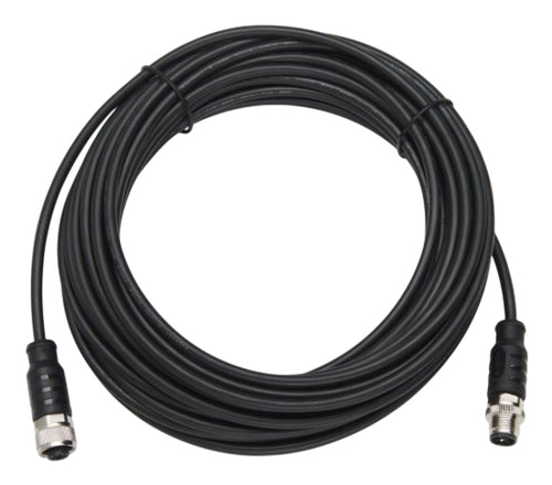 Zebra Stromkabel für FXR90, M12 auf M12, 10 m, Schwarz, CBL-PWRD100-M12M12